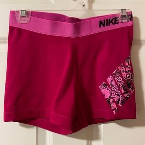 Nike Pro spandex shorts
